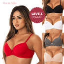 COMPRE 1 LEVE 3 Sutiã Lumine® com Bojo