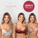 COMPRE 1 LEVE 3 Sutiã Vellum® de Renda sem Bojo