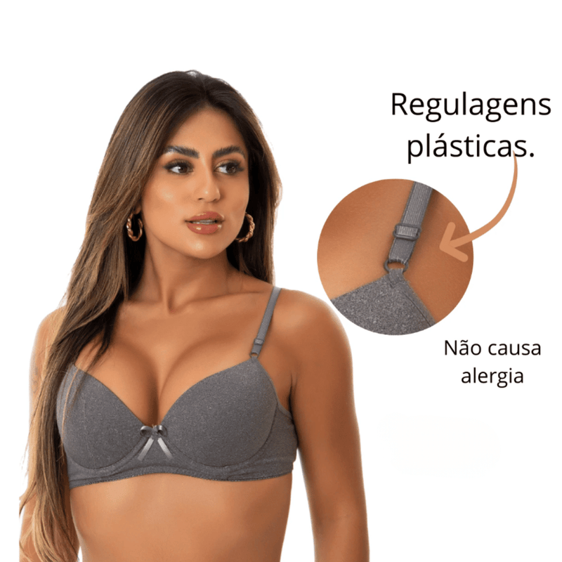 COMPRE 1 LEVE 3 Sutiã Lumine® com Bojo